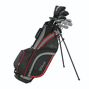 Men Complete Golf Clubs Iron Stand Bag Set Right Hand Handed Graphite Irons NEW