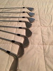 Lightly Used AP1 716 Irons 4-PW XP 90 Stiff Steel Shafts. Golf Pride Grips