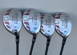 iDrive Made Hybrids #7 #8 #9 #PW Taylor Fit MIDFLEX Graphite Rescue Iron Woods