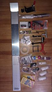 Lot golfsmith club making work station and equipment, epoxy, clamp, shape a wate