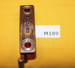 LH Scotty Cameron Titleist California Monterey 34" Putter Golf Club M189 LH