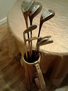1920's Wooden Golf Club Set