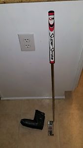 Scotty Cameron squareback select right handed putter 34 inch/Superstroke grip.
