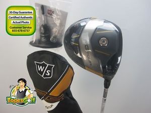 2016 Wilson Staff FG Tour F5 Driver 10.5 deg Fubuki Stiff Headcover Tool 19792