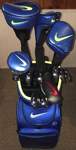 Complete Nike Vapor Fly Golf Set Irons Driver Hybird Woods Putter + Bag RH NEW