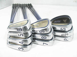 Used[AB] Golf Bridgestone Js titanium Muscle Iron set HM-40 Regular Men U4B