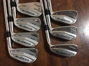 Cobra AMP Cell Pro 4-PW Forged Iron Set Dynamic Gold Steel Stiff S300  5024862