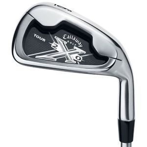 Callaway X-20 Tour 3-Pw Iron Set Stf Stl Rifle Project X Flighted 6.0 Vg