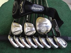 Taylormade Cleveland Wilson Fat Shaft Irons Driver Woods Complete Golf Club Set*