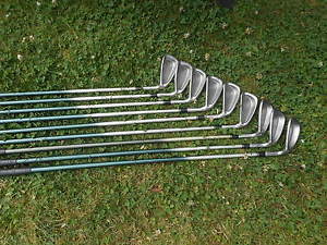 Titleist DCI  9  Golf Schläger Set (Chrome) Eisensatz 4-9 P W S F12E