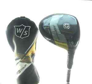 2016 Wilson Staff FG Tour F5 3 Wood 15 deg Fubuki Stiff flex Headcover Tool 2003