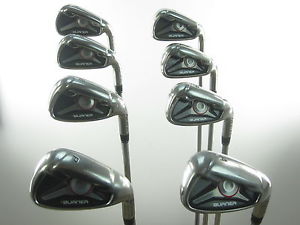TaylorMade Burner 1.0 Iron Set 4-P,A Steel Superfast 85 Uniflex 23995A
