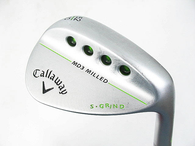 Used[AB] Golf Callaway MD3 MILLED chrome 52.10 S-GRIND Japan Wedge S-200 AW X8O