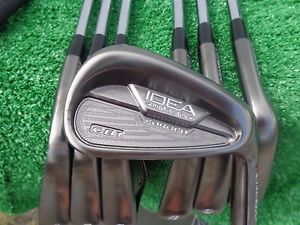 Adams Golf Idea Pro Black Forged CB1 Irons 4-PW Iron Set Project X 6.0 NEW Uncut