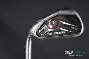 TaylorMade Burner 2.0 HP Iron Set 4-PW and AW Stiff LH Golf Clubs #7216