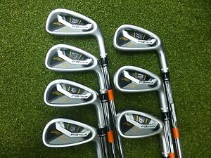 Wilson Staff Golf FG Tour F5 Irons - 4-PW - Dynamic Gold XP R300 Steel Shaft