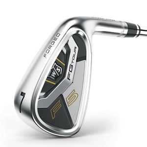Wilson Staff Golf FG Tour F5 Irons - 4-PW - Dynamic Gold XP S300 Steel Shaft
