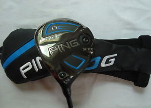 Nice LH Ping G 19* 5 Wood Ping ALTA 65 graphite shaft regular w/cover & wrench