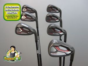 2015 TaylorMade AeroBurner Iron Set 5-P,A REAX 60 Regular Flex 21822