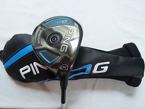 Nice Ping G 13* 3 Wood Ping ALTA 65 graphite shaft x-stiff flex w/cover,wrench