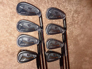 NEW Wilson Staff Set FG Tour M3 4-PW, GW Dynamic Gold S300 Stiff RH