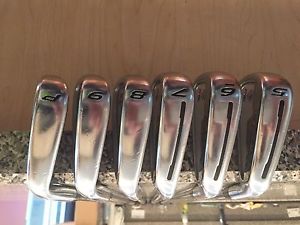 Taylor Made RSI TP 5-PW irons KBS Tour Stiff Shafts