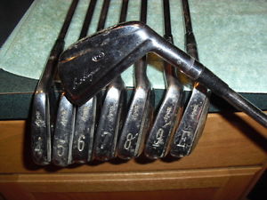 BEN HOGAN PC FORGED IRONS 3-PW WITH AMF (3) REGULAR STEEL SHAFTS RIGHT HANDED
