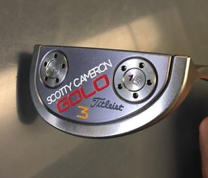 Great Condition Scotty Cameron GoLo 3 Putter. 34" Superstroke 2.0