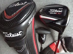 Titleist 913D2 12* Driver RH BASSARA 50 Hi Seniors w/HC+Wrench (H14-31) dl