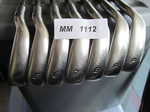 TaylorMade  r7 Draw  irons  4-PW  RE*AX Regular Flex Graphite USED # MM 1112