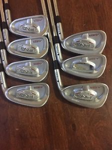 Forged Ping Anser 4-PW Iron Set Project X 6.0 Black Dot