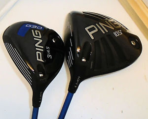 Ping G30 10.5 Degree Driver and 14.5 Degree Fairway 3 Wood - Regular TFC LEFTY