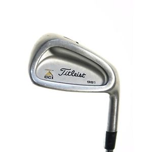 Titleist Golf Dci 981 3-Pw Iron Set Stiff Steel Tri Spec Right Hand Very Good