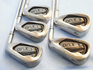 Used[B-] Golf Dunlop XXIO 2012 model Iron set NSPRO920GH 5S Stiff Men M7J