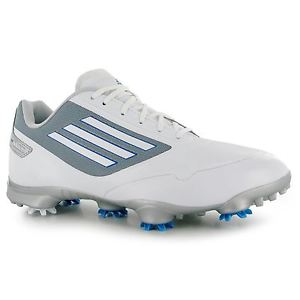 Adidas adizero One WD Golf Shoes Mens White Golfing Footwear Shoe