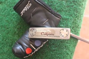 TITLEIST SCOTTY CAMERON CALIFORNIA HOLLYWOOD PUTTER 35" R/H STEEL SUPERSTROKE