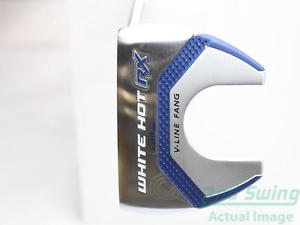 Mint Odyssey White Hot RX V-Line Fang Putter Right 35 in Super Stroke grip