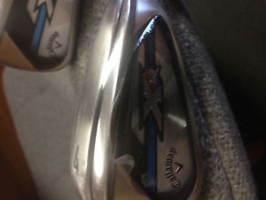 Callaway XR irons Steel S used 3-pw