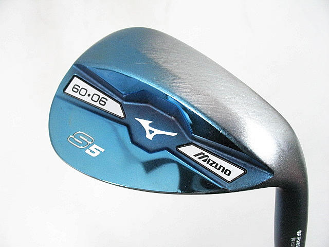 Used[B] Golf Mizuno S5 blue ion 60.06 Wedge D / G Spinner WEDGE LW Men X6K