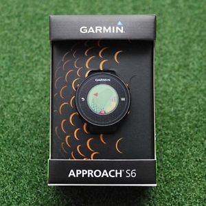 Garmin Approach S6 Golf Touchscreen GPS Watch BLACK/ORANGE PinPointer - NEW