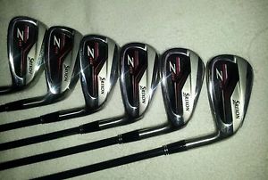 Srixon z355 irons 6-pw graphite 5 irons in total