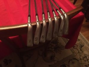 2016 ping irons, 5-A, +1" Silver, DG S300, excellent