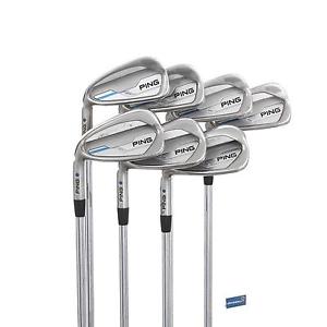 Ping i-Series Left Handed Steel Irons 5-PW /  Stiff Shaft NS Pro Modus Tour 105