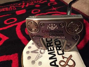 New Scotty Cameron Futura X5R Cameron & Crown 33" Putter -Limited Edition!-