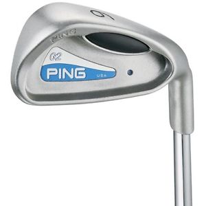 Ping Golf G2 5-Pw, Aw, Sw Iron Set Stiff Steel Green Dot Right Hand Very Good