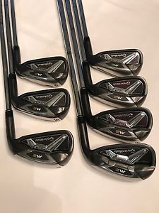 AWESOME TAYLOR MADE M2 TOUR 4-PW IRONS W/A STOCK XP S-300 STIFF SWEET!!!!