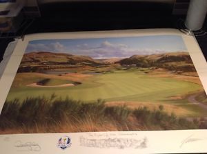 Ryder Cup Memorabilia 2014 - 2 Hole Gleneagles