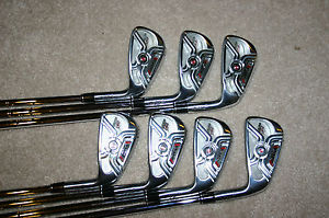 Adams XTD A-Tour Limited Els Iron 4-PW (7 total) Right Hand VGC Steel Regular