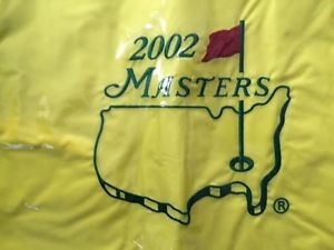 AUGUSTA NATIONAL 2002 MASTERS GOLF FLAG  (NEW)