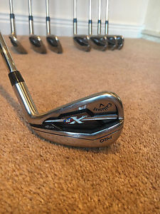 Callaway XR Pro Irons, Stiff KBS Tour V90, 3 - PW (8 Irons) Excellent condition